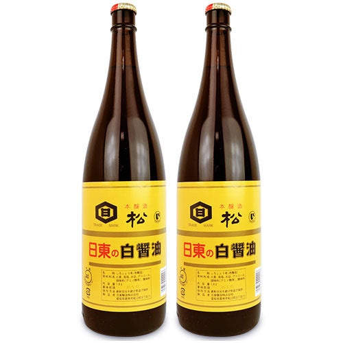 日東醸造白醤油松1800ml×2本セット《あす楽》