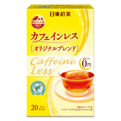 日東紅茶カフェインレスオリジナルブレンド20袋入ティーバッグ三井農林