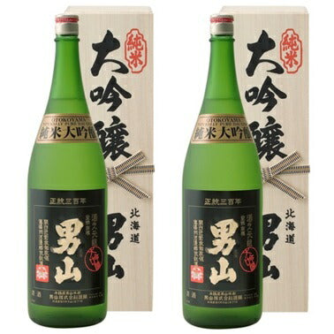 男山純米大吟醸（化粧箱入り）1.8L【にっぽん津々浦々】