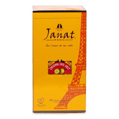 Janat(ジャンナッツ)ブラック・シリーズオリジナルアールグレイ50g(2g×25p)[オーバーシーズ]