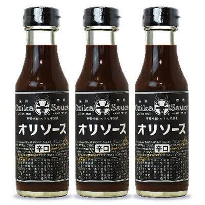 オジカソース工業ブラックオリソース220ml×3本セット
