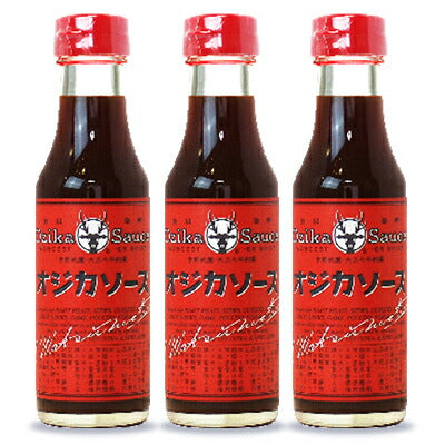 オジカソース工業復刻版オジカソース220ml×3本セット