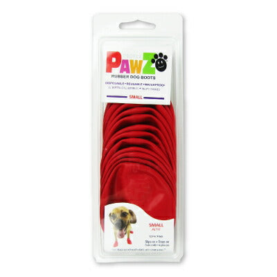 ポウズ(PAWZ)ラバードッグブーツSレッド