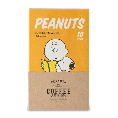 【最大2000円OFFクーポン！マラソン限定】《メール便選択可》パウダーフーズフォレストスヌーピーコーヒースティックカフェオレ4g×10本