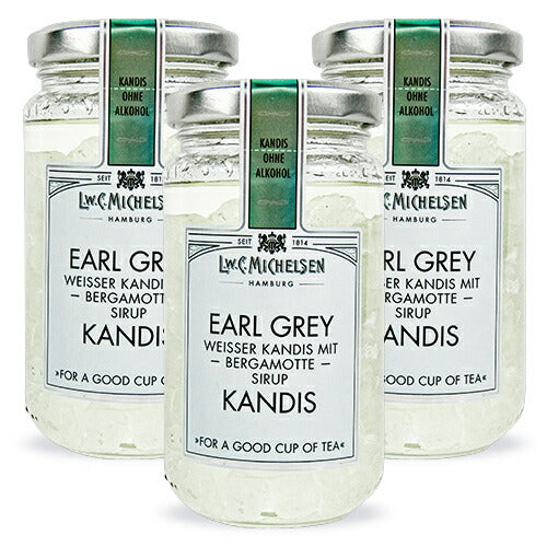 【マラソン限定！最大2000円OFFクーポン配布中！】ミヒェルゼンアールグレイ・キャンディス250g×3個ペスカ氷砂糖のシロップ漬け