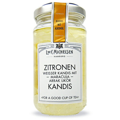 【マラソン限定！最大2,000円OFFクーポン配布中！】ミヒェルゼンレモン・キャンディス250gペスカ氷砂糖のシロップ漬けアルコール入り