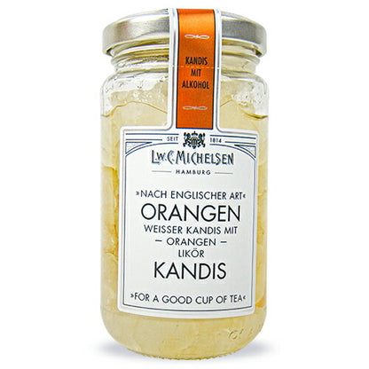 【マラソン限定！最大2,000円OFFクーポン配布中！】ミヒェルゼンオレンジ・キャンディス250gペスカ氷砂糖のシロップ漬けアルコール入り