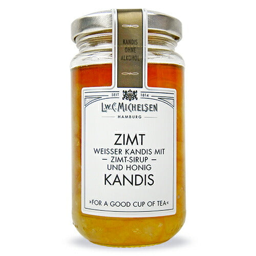 【マラソン限定！最大2,000円OFFクーポン配布中！】ミヒェルゼンツィムト・キャンディス250gペスカ（シナモン・ハチミツ・メープルシロップ漬け白色氷砂糖）