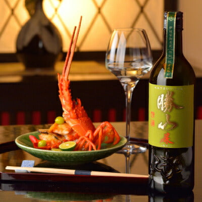 《送料無料》勝山純米大吟醸簾（れん）720ml［勝山酒造］《冷蔵便送料無料》