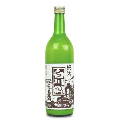 三輪酒造白川郷純米にごり酒720ml《あす楽》