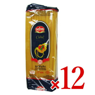 《ケース》朝日セルバスパゲッティ1kg×12袋セット