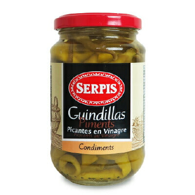 ペスカギンディーリャ（青トウガラシの酢漬）320g《あす楽》