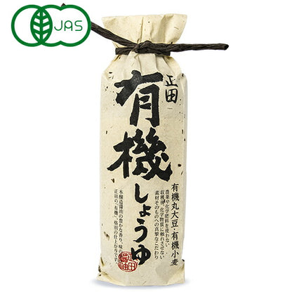 【お買い物マラソン限定クーポン発行中！】正田醤油有機醤油濃口醤油500ml有機JAS