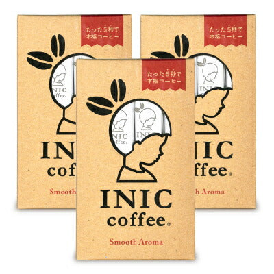 イニックコーヒー INIC COFFEE スムースアロマ 4g×12本 [パウダーフーズフォレスト]