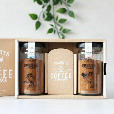 【最大2000円OFFクーポン！マラソン限定】《送料無料》パウダーフーズフォレストスヌーピーコーヒーボトルギフトセットオリジナル+カフェオレN