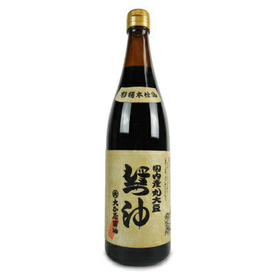 大正屋醤油国内産丸大豆醤油720ml