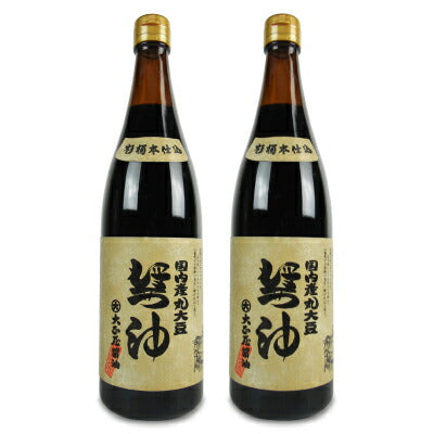 大正屋醤油国内産丸大豆醤油720ml