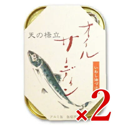 竹中缶詰 天の橋立 オイルサーディン 真いわし いわし油漬け 105g