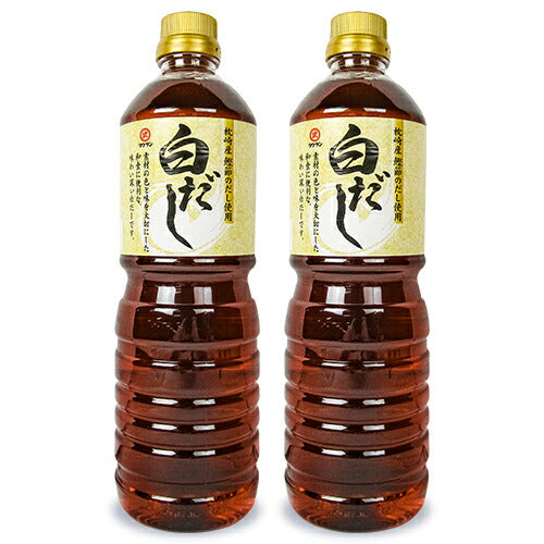 【お買い物マラソン限定クーポン発行中！】タケサン白だし1L×2本セット