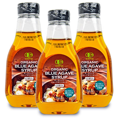 テルヴィス有機ブルーアガベシロップ330g有機JAS《あす楽》