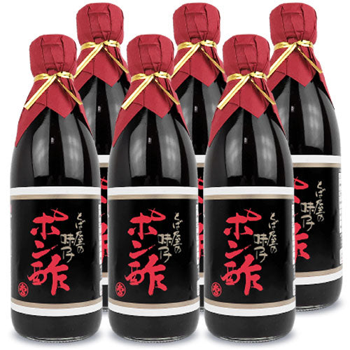 《送料無料》とば屋酢店とば屋味付ポン酢360ml×6本セット《あす楽》