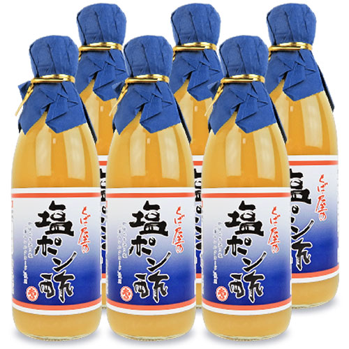 とば屋酢店とば屋塩ポン酢360ml×6本《あす楽》
