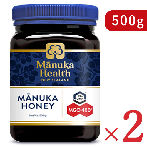 《送料無料》富永貿易マヌカハニーMGO400500g×2個正規輸入品