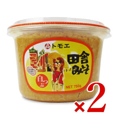 福山醸造 トモエ 田舎みそ白つぶ750g カップ – にっぽん津々浦々｜本店