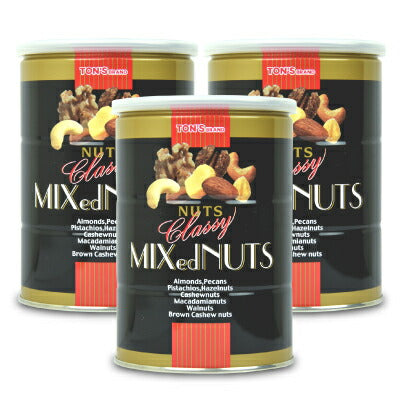 東洋ナッツ食品トンTON'Sクラッシーミックスナッツ缶360g《あす楽》