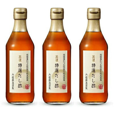 内堀醸造美濃特選だし酢360ml