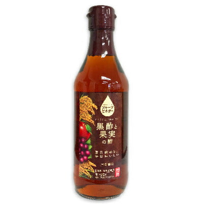 内堀醸造フルーツビネガー黒酢と果実の酢360ml