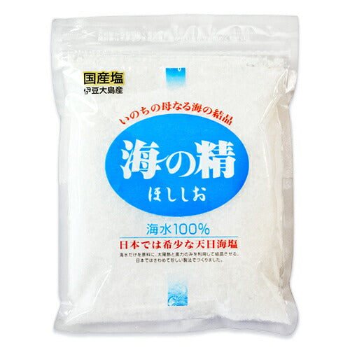 【マラソン限定！最大2,000円OFFクーポン配布中！】《メール便選択可》海の精ほししお240g国産天日海塩