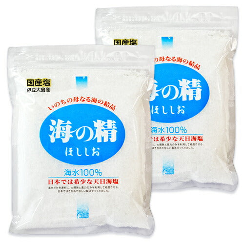 【マラソン限定！最大2,000円OFFクーポン配布中！】《メール便選択可》海の精ほししお240g×2個国産天日海塩