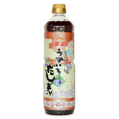 笛木醤油金笛春夏秋冬のうすいろだしの素1L