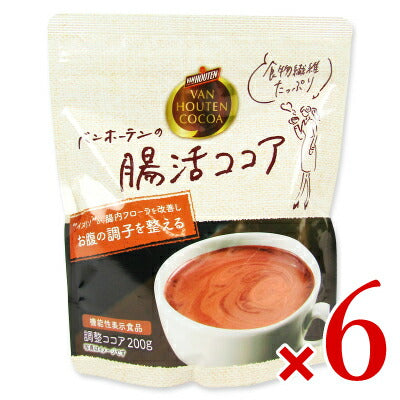 バンホーテンの腸活ココア 200g 機能性表示食品 片岡物産