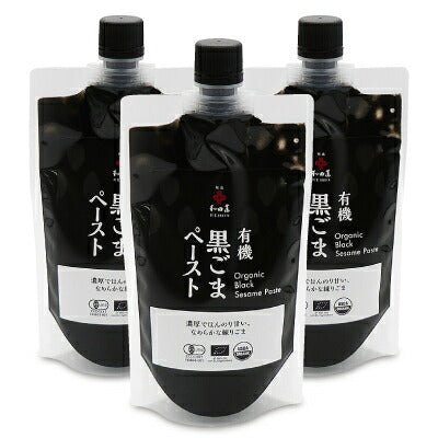 有機JAS 有機黒ごまペースト 250g［和田萬商店］ – にっぽん津々浦々｜本店