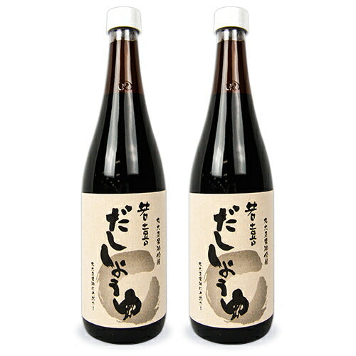 《送料無料》若喜商店だし醤油720ml×2本セット