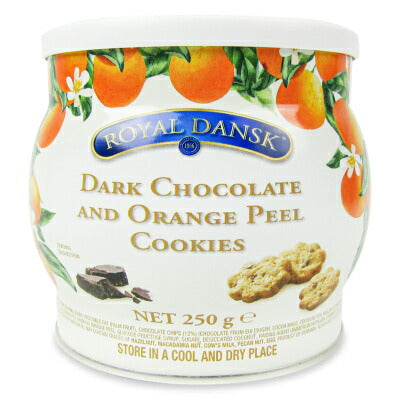 ロイヤルダンスクダークチョコ＆オレンジピールクッキー250g