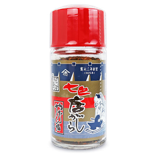 やげん堀七味唐辛子本舗江戸風七色唐がらし16g瓶中島商店《あす楽》