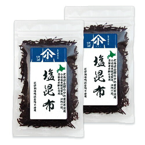【マラソン限定！最大2000円OFFクーポン配布中！】《メール便選択可》山小塩昆布無添加32g×2袋