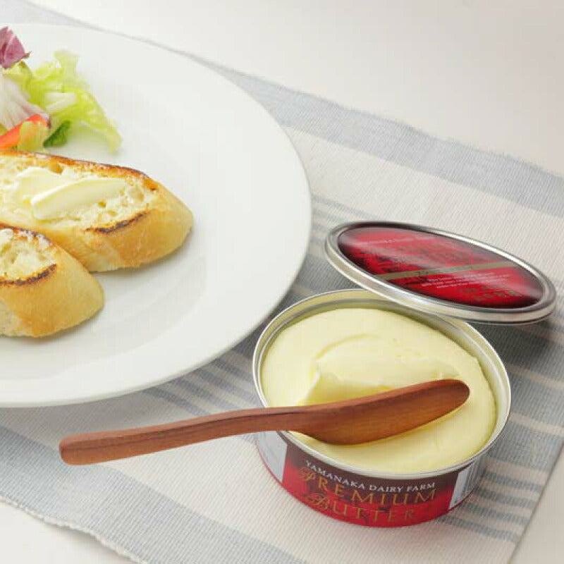 【マラソン限定!!最大2000円OFFクーポン配布中!!】山中牧場プレミアムバター青色赤色各200g×2缶