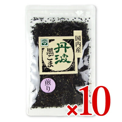 【マラソン限定！最大2000円OFFクーポン配布中！】やまつ辻田国内産丹波黒ごま（煎り）35g