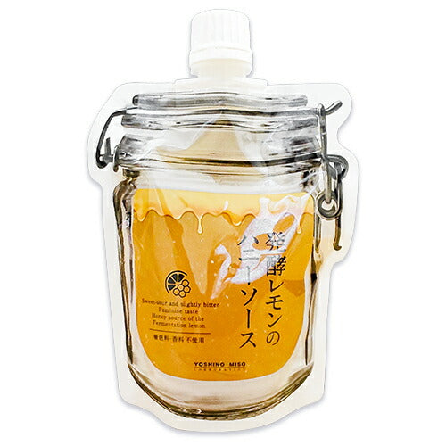 《メール便選択可》よしの味噌発酵レモンのハニーソース180g