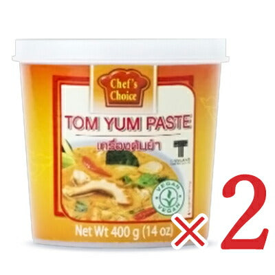 ユウキ食品シェフズチョイストムヤムペースト400g×2個セット