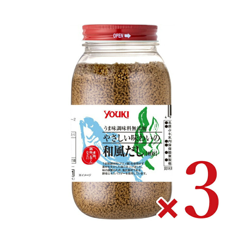 ユウキ食品やさしい味わいの和風だし400g