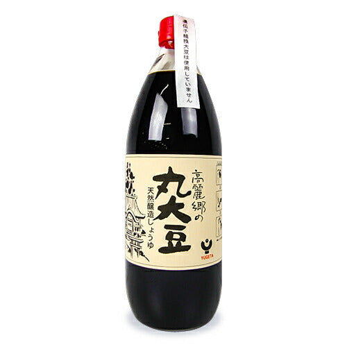 弓削多醤油高麗郷丸大豆醤油濃口醤油1L
