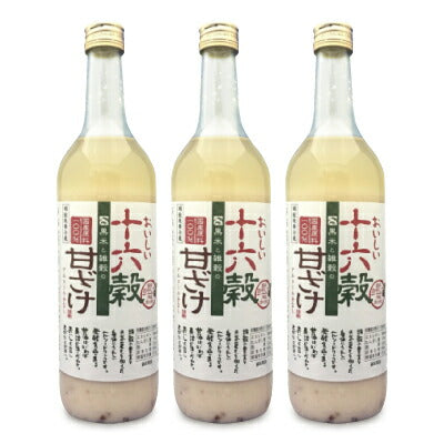 おいしい十六穀甘ざけ 720ml 5本セット 山口酒造場 おいしい十六穀甘ざけ 720ml – にっぽん津々浦々｜本店