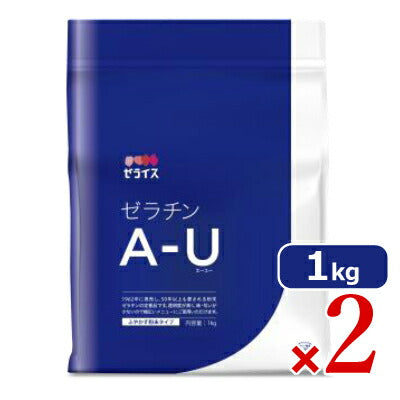 《送料無料》ゼライスゼラチンA-U1kg×2袋［粉末ゼラチン]