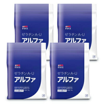 ゼライスゼラチンA-Uアルファ200g×4袋［顆粒ゼラチン]【にっぽん津々浦々】